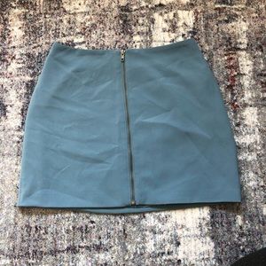 Forever 21 zip-front skirt